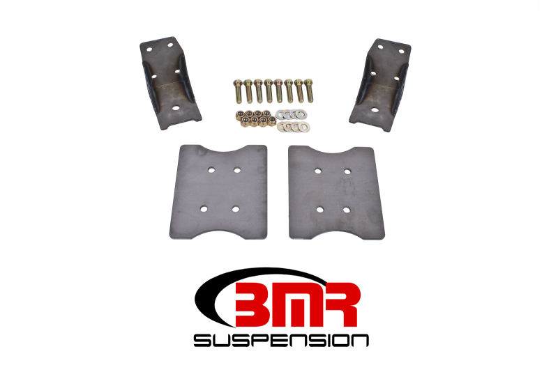 Ford Mustang Torque Box Reinforcement Plate Kit - Lower - BMR Suspension - TBR003 - Natural - `79-`04